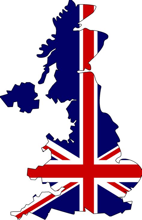 england map and flag